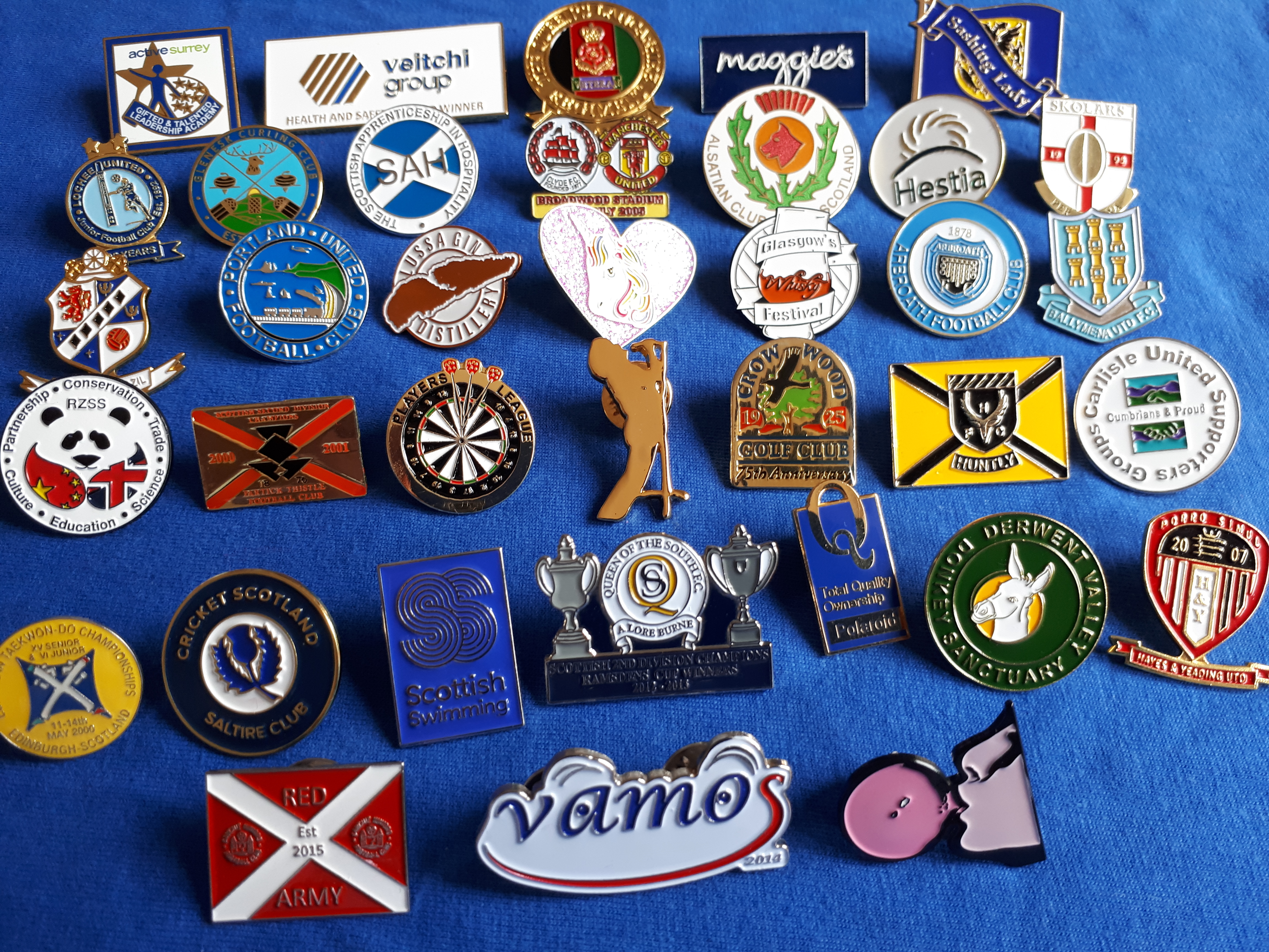 Courtois Écosse & City Of Glasgow Drapeaux Amitié Courtoisie Émail Pins Broche Badge T399 
